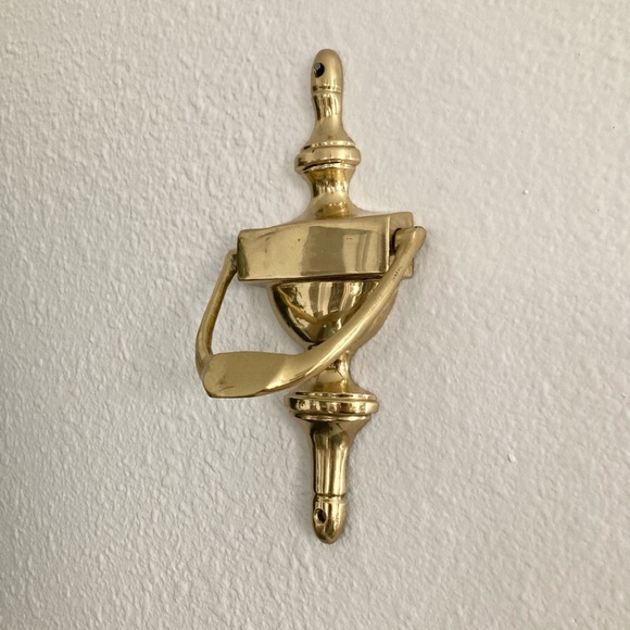 Brass door knocker - Picture 3 of 3